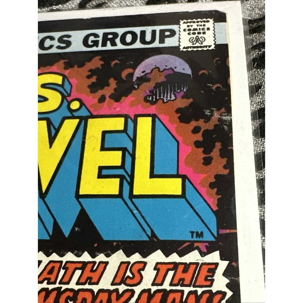 VTG  Marvel Comics - MS. MARVEL #3  MAR- Death Is The Doomsday Man!